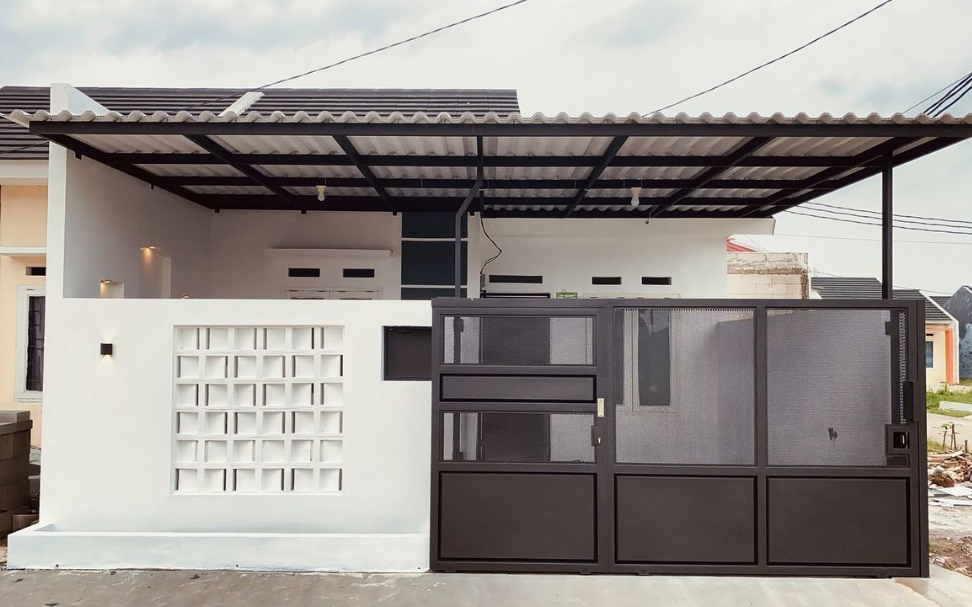 Kanopi dan Pagar Estetik